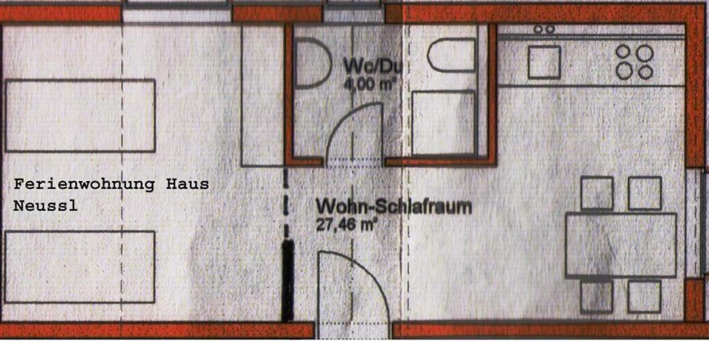 Landhaus Neussl Lägenhet Kaltenbach Exteriör bild